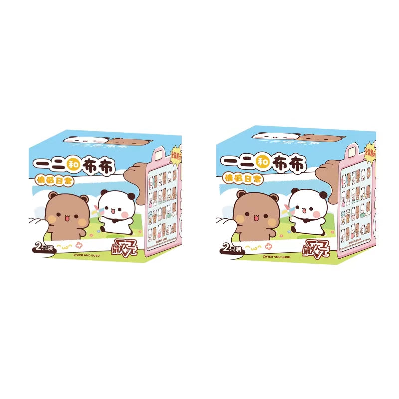 Genuine Yier and Bubu Couple'S Daily Life V3 Series Blind Box Cute Figurine Collection Desktop Ornament Fashion Trend Gift