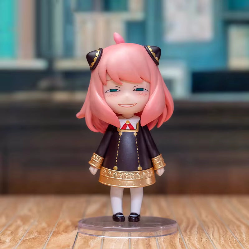 1:1 Reissue Spy X Family Anya Series Blind Box Toys Cute Figures Doll Mystery Box Model Surprise Bag for Girls Birthday Gift