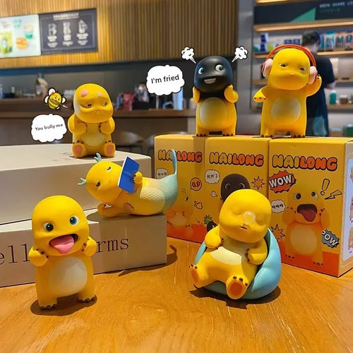 Nailong Lazy Daily Series Blind Box Desktop Decoration Toy Figure Trendy Collectible Car Ornament LOL Surprise Blind Box