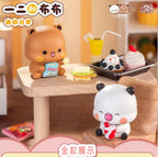 Genuine Yier and Bubu Couple'S Daily Life V3 Series Blind Box Cute Figurine Collection Desktop Ornament Fashion Trend Gift