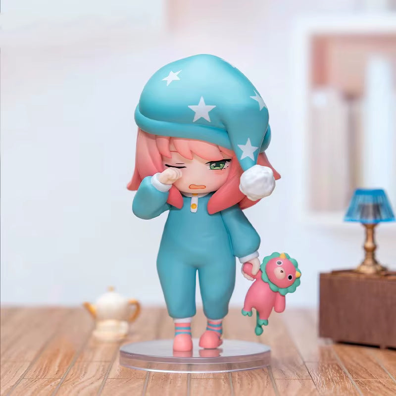 1:1 Reissue Spy X Family Anya Series Blind Box Toys Cute Figures Doll Mystery Box Model Surprise Bag for Girls Birthday Gift